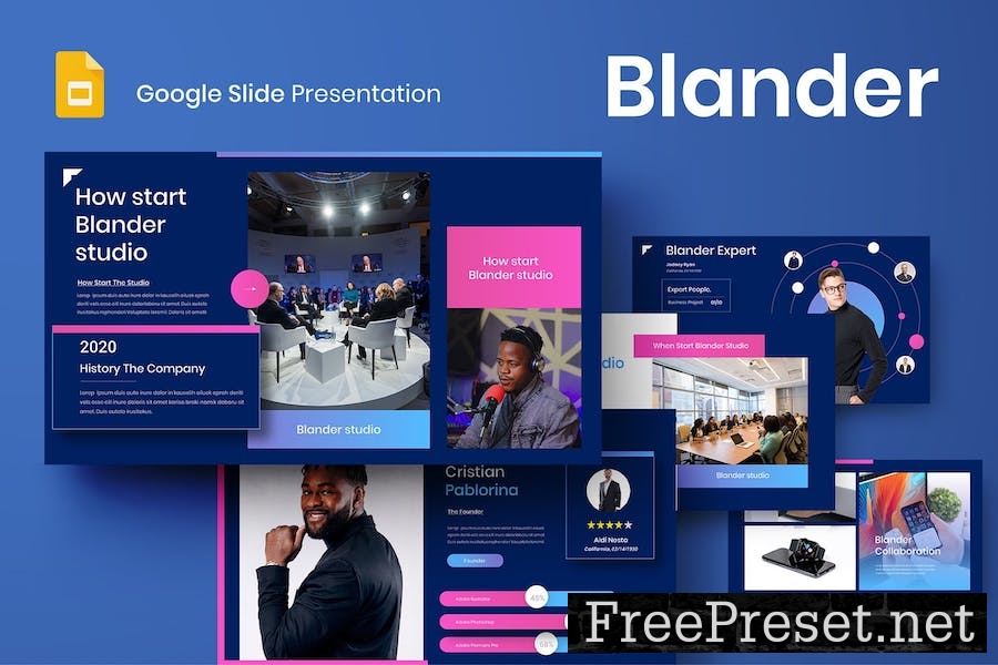 Blander - Business Google Slide Template