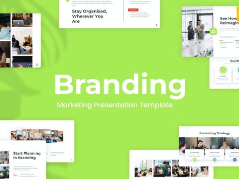 Branding Green Creative Marketing Google Slides F73LAWZ