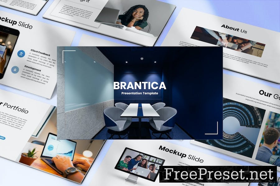 Brantica - Business Presentation Google Slide PPMPPBM