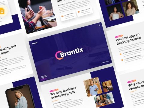 Brantix - Marketing Google Slides Template 52ML9AB