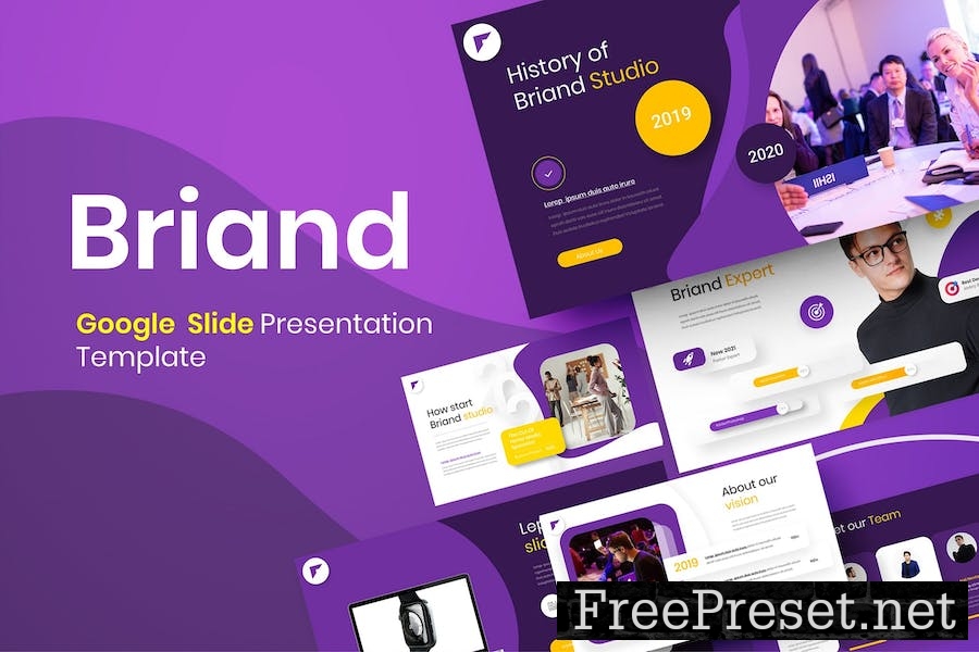 Briand - Business Google Slide Template BQPVTA4