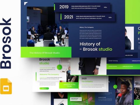 Brosok - Business Google Slide Template LX6FHHB