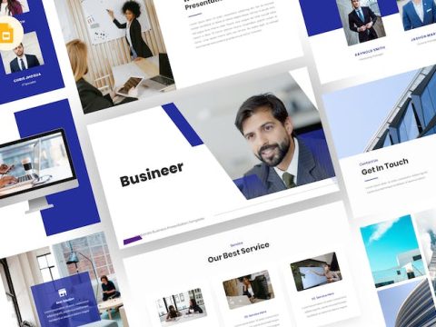 Busineer - Business Google Slides Template G6ELN4N