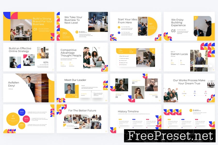 Busineer Business Startup Google Slides Template WBVXCV8