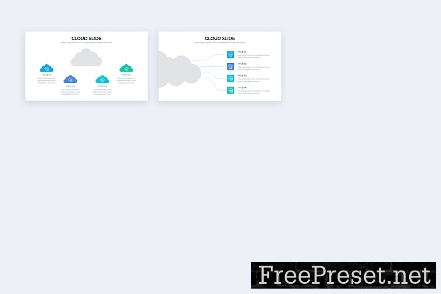 Business Cloud Slides Google Slides Infographics EELVBZ4