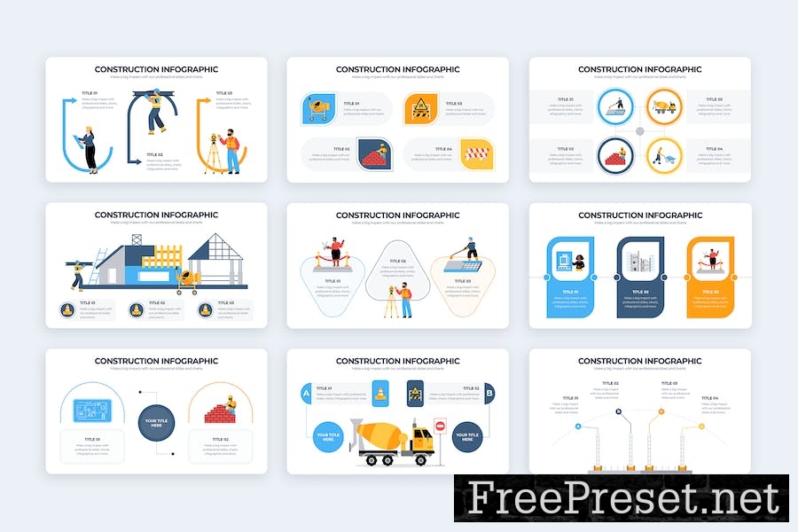 Business Construction Google Slides Infographics 2KPLWMV