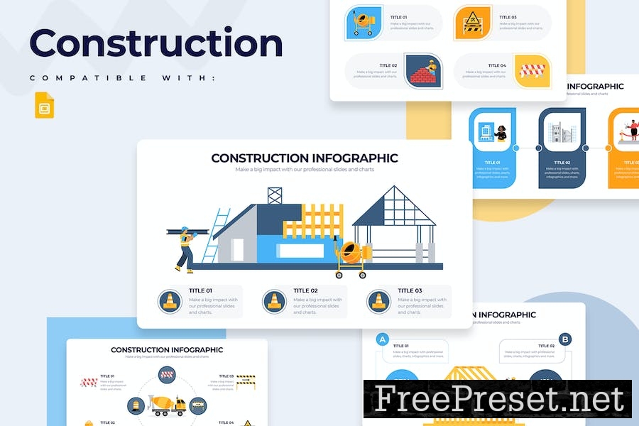 Business Construction Google Slides Infographics 2KPLWMV