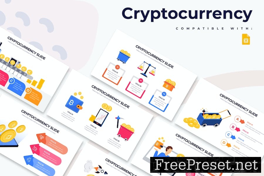 Business Cryptocurrency Google Slides Infographics 4AUVN7T