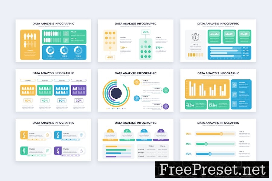 Business Data Analysis Google Slides Infographics AKH4C9R