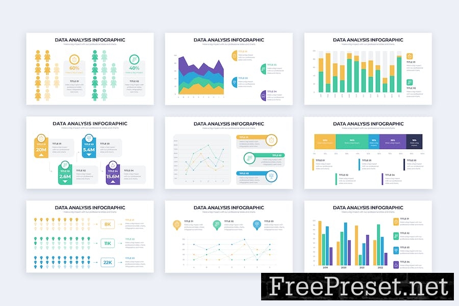 Business Data Analysis Google Slides Infographics AKH4C9R