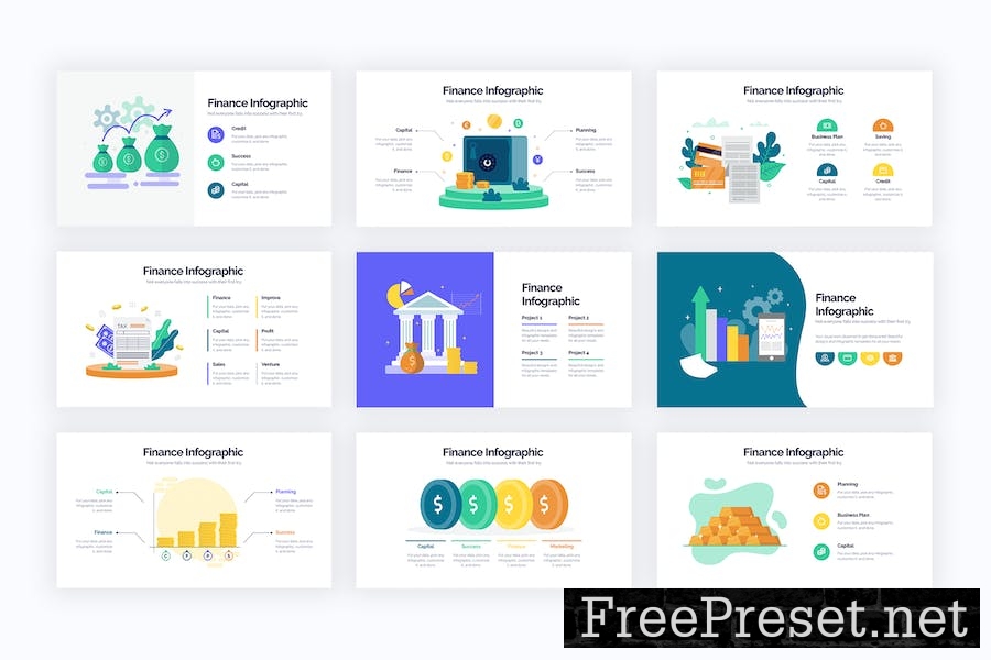 Business Finance Google Slides Infographics VRNNS7U