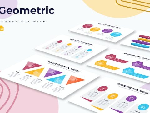 Business Geometric Google Slides Infographics AUV2AMP