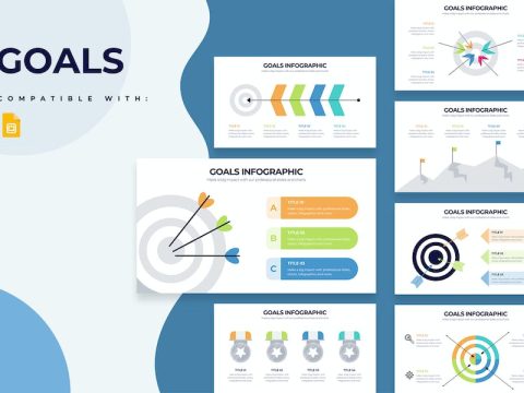 Business Goals Google Slides Infographics Q9CPY76