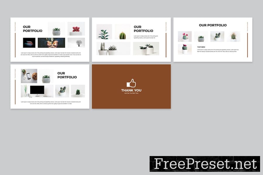 Business Google Slides Presentation Template GRZTVVM