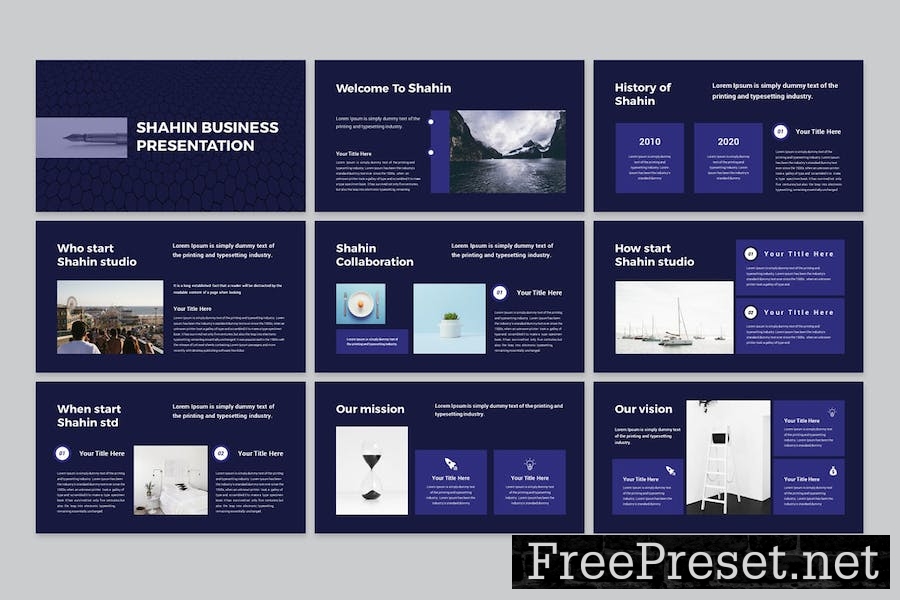 Business Google Slides Presentation Template JUJKXGW