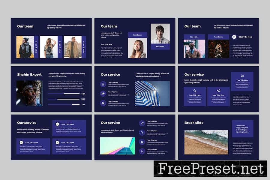 Business Google Slides Presentation Template JUJKXGW