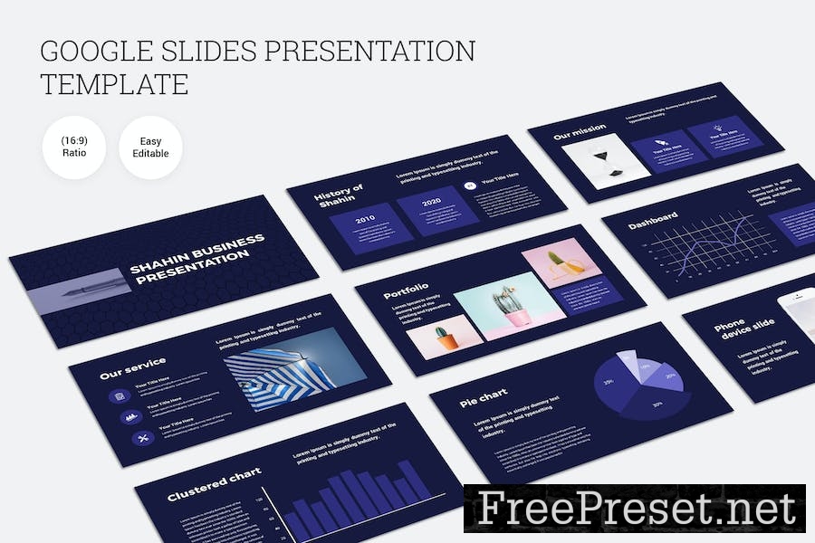 Business Google Slides Presentation Template JUJKXGW