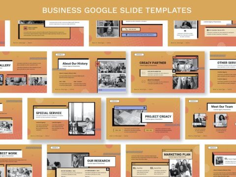 Business Google Slides Template JDJV8BE