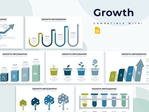 Business Growth Google Slides Infographics JBD45ZB