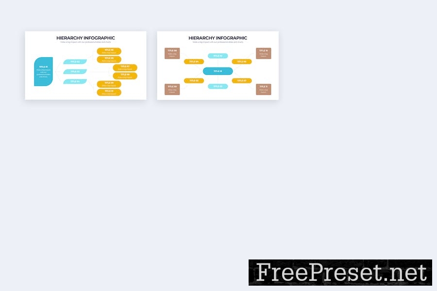 Business Hierarchy Google Slides Infographics 9NW3HQE