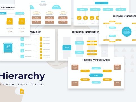 Business Hierarchy Google Slides Infographics 9NW3HQE