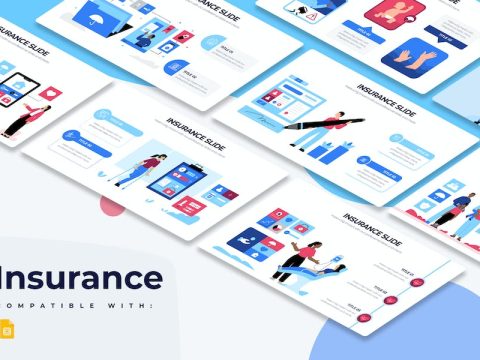 Business Insurance Google Slides Infographics 2WMN8EF