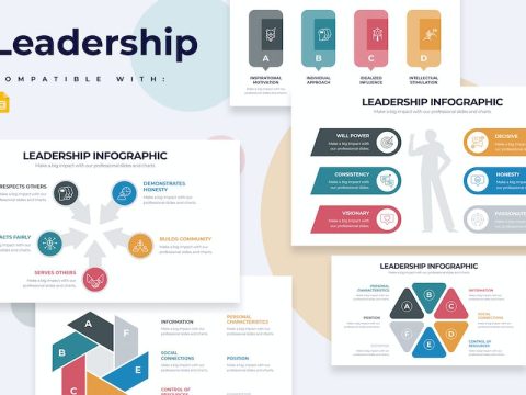 Business Leadership Google Slides Infographics 8VXV5TJ