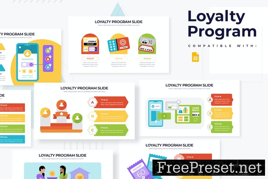 Business Loyalty Program Google Slides Infographic H7PQNYF