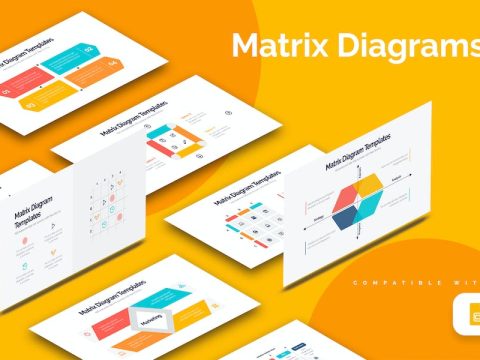 Business Matrix Diagram Google Slides Infographics 9U685EJ