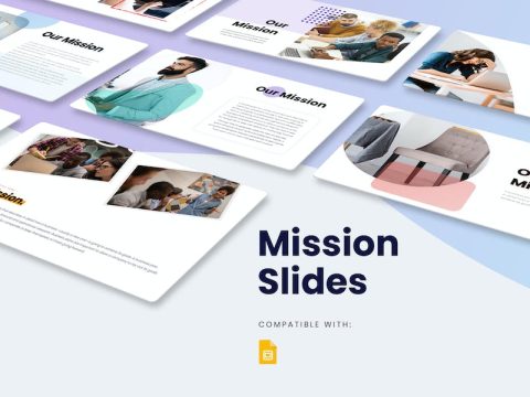 Business Mission Slides Google Slides Infographics W8GRG9V