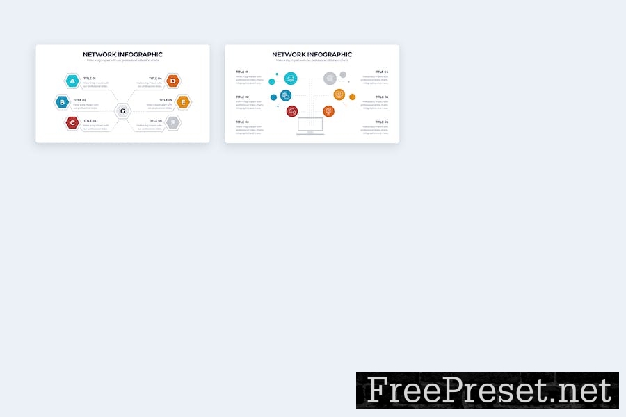 Business Network Google Slides Infographics TZ8LF8X