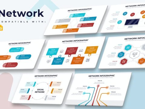 Business Network Google Slides Infographics TZ8LF8X