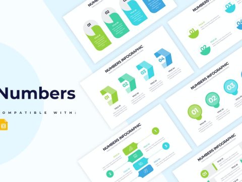 Business Numbers Google Slides Infographics N234WBS