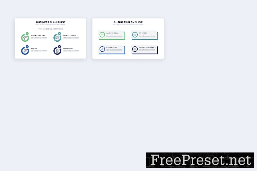 Business Plan Slides Google Slides Infographics XUSLN3X