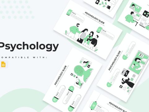 Business Psychology Google Slides Infographics HLUUX6T