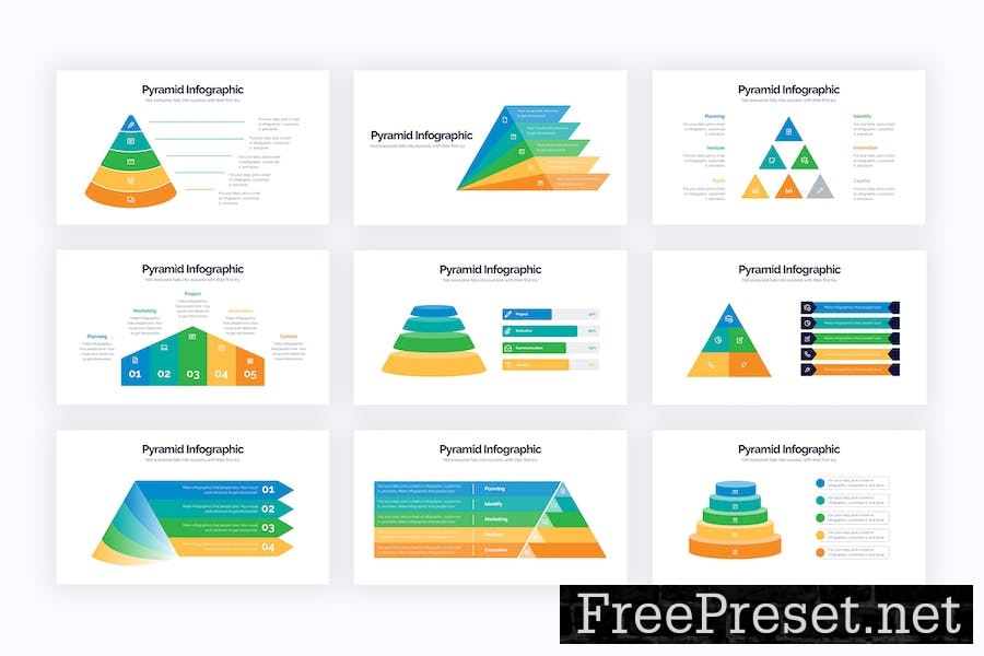 Business Pyramid Google Slides Infographics Q3ZN35J