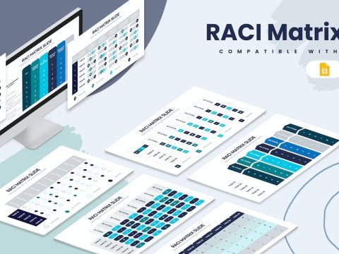 Business RACI Matrix Google Slides Infographics 8K5L2UR