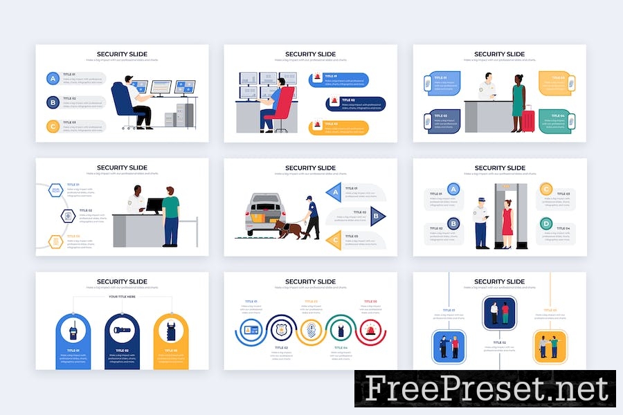 Business Security Slides Google Slides Infographic F4X7RKT