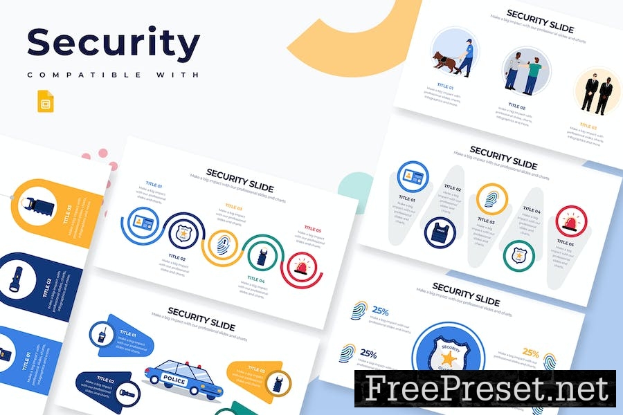 Business Security Slides Google Slides Infographic F4X7RKT