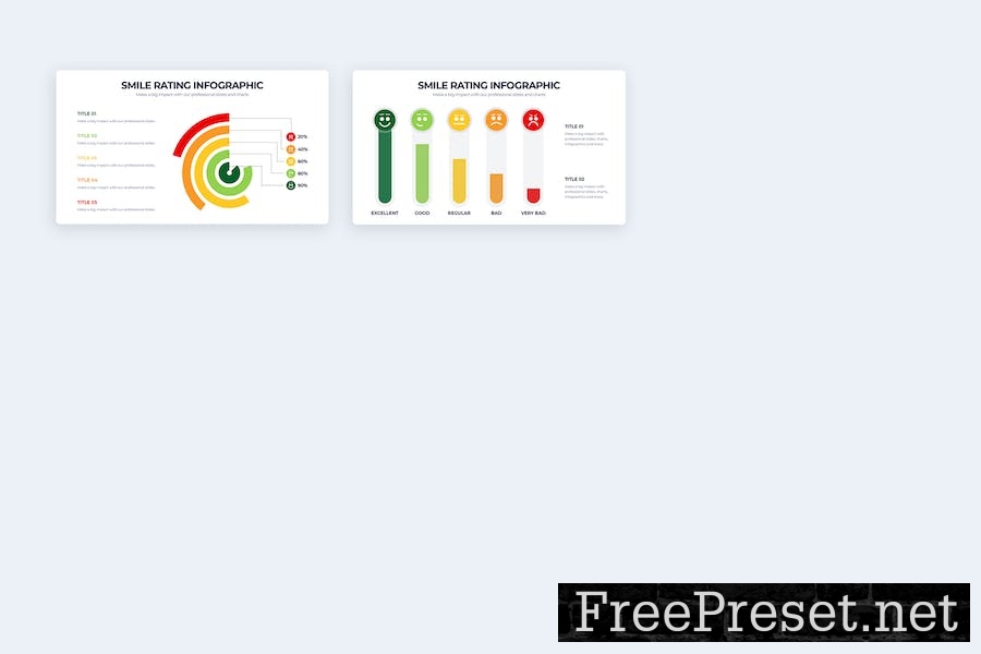 Business Smile Rating Google Slides Infographics YJL2L67