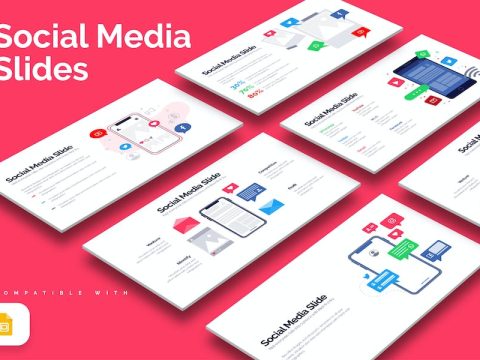 Business Social Media Google Slides Infographics PE4CT9R