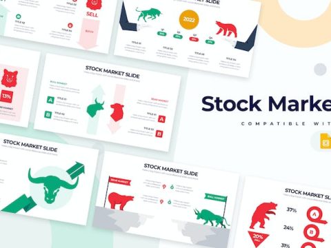 Business Stock Market Google Slides Infographics HQFYYAH