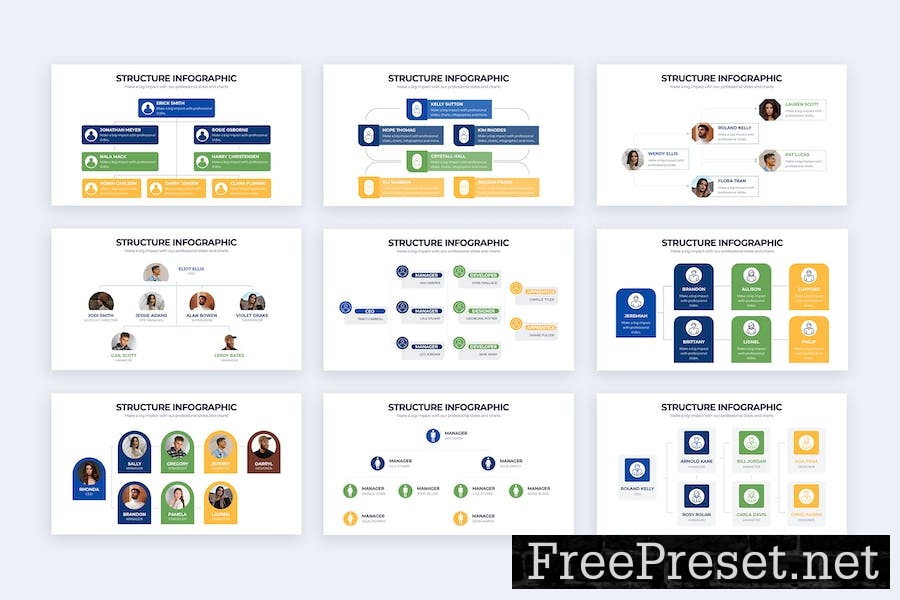 Business Structure Google Slides Infographics NQCRW78