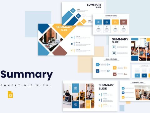 Business Summary Slides Google Slides Infographics QVA7KEV