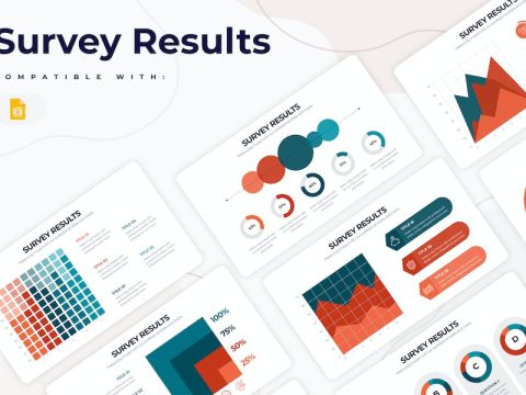 Business Survey Results Google Slides Infographics FW28HDA