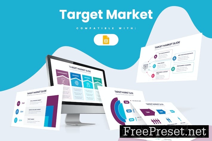Business Target Market Google Slides Infographics 7LD4YL2