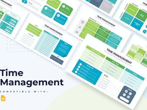 Business Time Management Google Slides Infographic 68NZ7R6