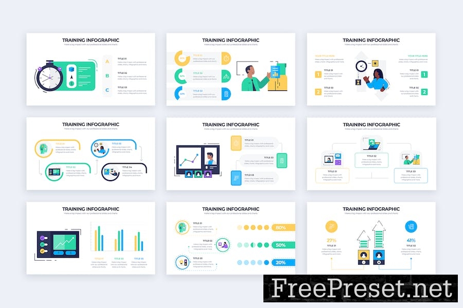 Business Training Google Slides Infographics F6WU23M