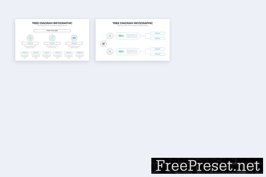 Business Tree Diagram Google Slides Infographics 69K2SZB