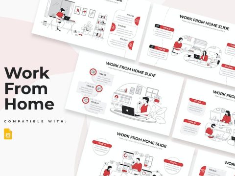 Business Work From Home Google Slides Infographics SMUEEWP